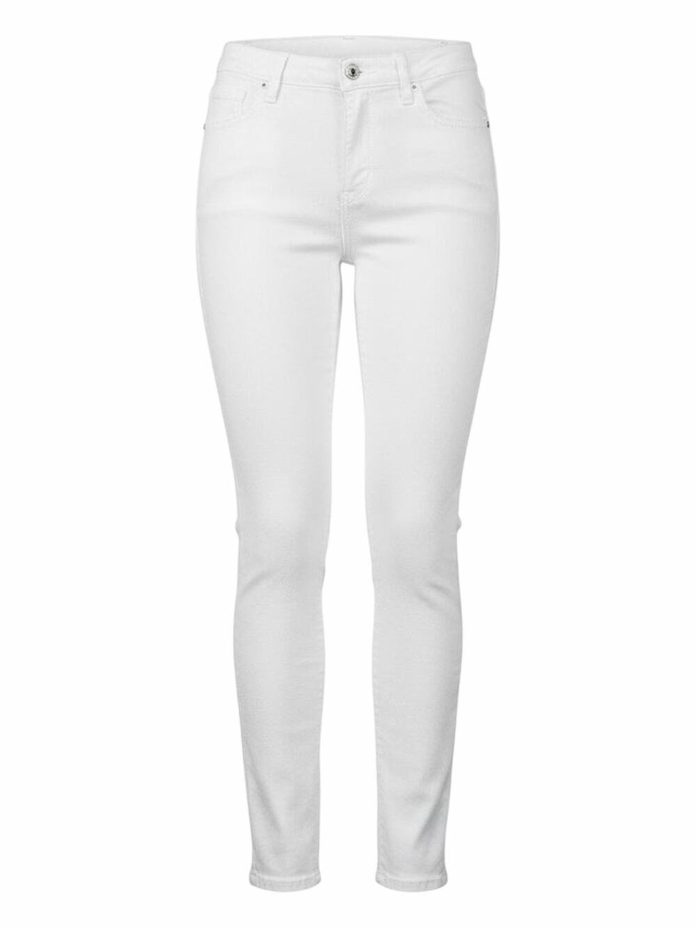 Current Elliott High Rise The Stiletto Skinny Jeans Clean White Size 27